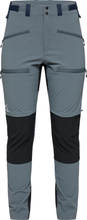 Haglöfs Haglöfs Women's Rugged Slim Pant (2022) Steel Blue/True Black Friluftsbukser 40