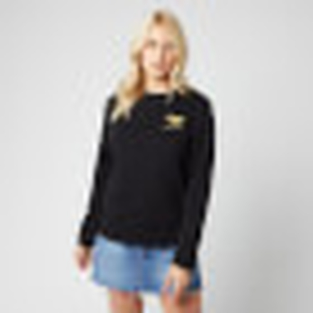 Harry Potter Hufflepuff Unisex Embroidered Sweatshirt - Black - XL