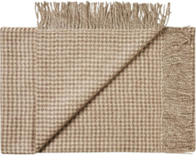 Nazca Home Textiles Cushions & Blankets Blankets & Throws Brun Silkeborg Uldspinderi*Betinget Tilbud