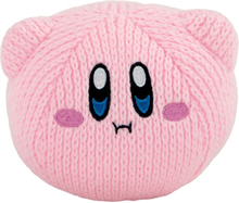 Kirby Nuiguru-Knit Plush Figure Hovering Kirby Junior