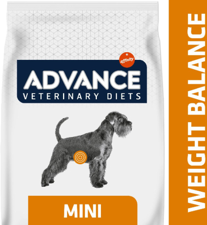 Advance Veterinary Diets Weight Balance Mini - Sparpack: 2 x 7,5 kg