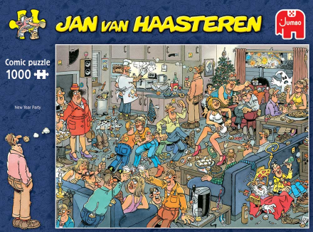 Jan Van Haasteren - New Year Party - 1000 Piece Puzzle