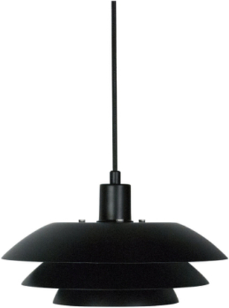 Dl 31 Pendant Black Metal Home Lighting Lamps Ceiling Lamps Pendant Lamps Svart Dyberg Larsen*Betinget Tilbud