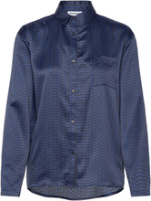 Max Long Sleeved Shirt Topp Marineblå Passionata*Betinget Tilbud