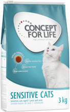 Concept for Life Sensitive Cats - Verbesserte Rezeptur! - Als Ergänzung: 12 x 85 g Concept for Life Sensitive Cats in Gelee