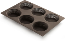 "Bageform T/6 Boller Mikro-Perforeret Home Kitchen Baking Accessories Baking Tins Loaf Tins Black Lekué"