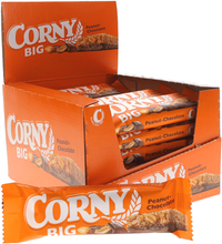 Corny Müslibar Jordnöt Choklad 24-pack