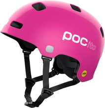 POC Pocito Crane Mips Fluorescent Pink Sykkelhjelmer M/L