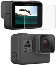 PULUZ PU192 Hærdet glasobjektiv+LCD-skærmbeskytter til GoPro Hero til GoPro Hero5