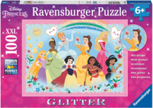 Disney Princess Strong Beautyful And Brave 100P Toys Puzzles And Games Puzzles Classic Puzzles Multi/patterned Ravensburger