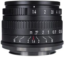 7ARTISANS 35mm F1.4 vidvinkelobjektiv APS-C stor blænde manuel fokus kameralinse til Sony E/Nikon Z/