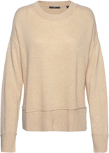 Knitted Wool Blend Jumper Pullover Beige Esprit Collection*Betinget Tilbud