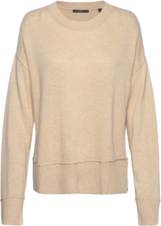 Knitted Wool Blend Jumper Pullover Beige Esprit Collection*Betinget Tilbud