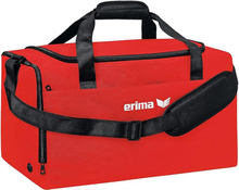 erima Sportsbag Team Tasche Sport-Tasche Fußball-Tasche mit Nassfach Fitness-Studio Tasche 25 Liter 7232102 Rot