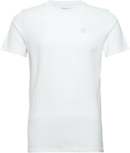 Loke Badge Tee - Regenerative Organ Tops T-shirts Short-sleeved White Knowledge Cotton Apparel