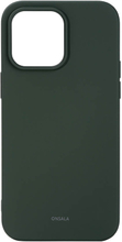 ONSALA Backcover Silicone iPhone 14 Pro Max 6,7"" Olive Green