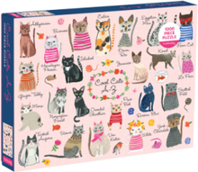 Cool Cats A-Z 1000 Pieces Puzzle Home Decoration Puzzles & Games Multi/patterned New Mags