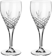 Crispy White Hvidvinsglas Home Tableware Glass Wine Glass Nude Frederik Bagger