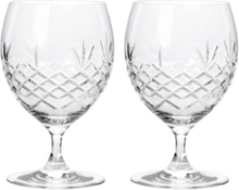 Crispy Eightball Glas Home Tableware Glass Drinking Glass Nude Frederik Bagger