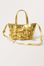 Golden Bow Bag - Brown