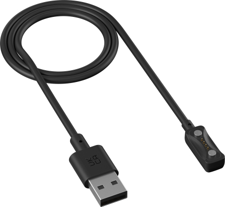 Polar Pacer Charging Cable Svart Electronic accessories OneSize