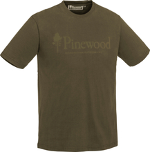 Pinewood Men's Outdoor Life T-shirt H.Olive T-shirts L