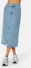ONLY Bianca Midi Skirt Denim Light Blue Denim XS