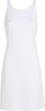 Sheen Milano Back Strap Dress Kort Klänning White Calvin Klein Jeans