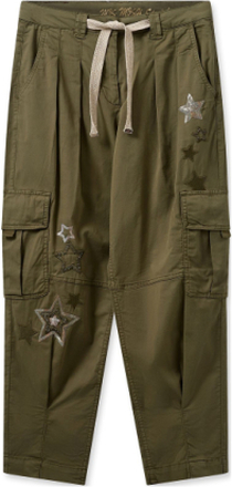 Spraquel Cargo Pant Bottoms Trousers Cargo Pants Green MOS MOSH