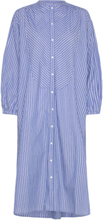 Lauren Shirtdress Stripe Dresses Shirt Dresses Blue Moshi Moshi Mind