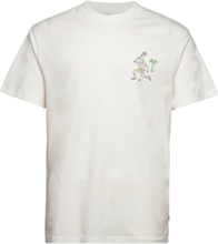 Sdissah Tops T-Kortærmet Skjorte White Solid
