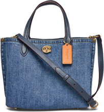 "Willow Tote 24 Bags Crossbody Bags Blue Coach"