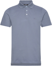 "Mens Shirt Polo Shirt 1/2 Sleeve Polos Short-sleeved Blue Denham"