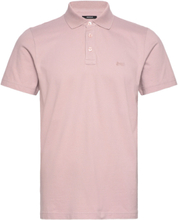 "Mens Shirt Polo Shirt 1/2 Sleeve Polos Short-sleeved Pink Denham"