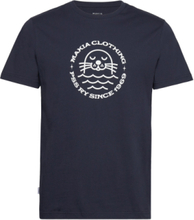 Sandö T-Shirt Tops T-Kortærmet Skjorte Navy Makia