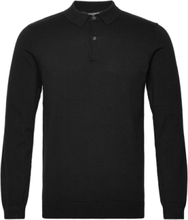 "Resort Ls Polo Polos Long-sleeved Black French Connection"