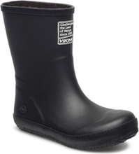 Classic Indie Shoes Rubberboots High Rubberboots Black Viking
