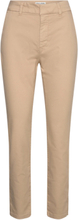 Pzclara Pant Skinny Leg Bottoms Trousers Chinos Beige Pulz Jeans