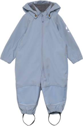 Softshell Suit Recycled Uni Outerwear Coveralls Softshell Coveralls Blue Mikk-line