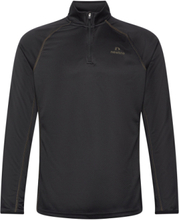 Nwlagile Half Zip Midlayer Sport Sweatshirts & Hoodies Fleeces & Midlayers Black Newline