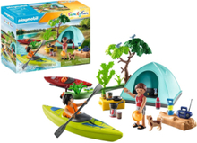 Playmobil Family Fun Telttur - 71425 Toys Playmobil Toys Playmobil Family Fun Multi/patterned PLAYMOBIL