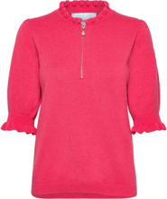 Mskessa Knit T-Shirt Tops Knitwear Jumpers Pink Minus