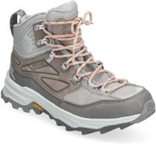 Cyrox Texapore Mid W,055 Sport Sport Shoes Outdoor-hiking Shoes Grey Jack Wolfskin
