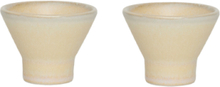"Yuka Egg Cup - Pack Of 2 Home Tableware Bowls Egg Cups Beige OYOY Living Design"