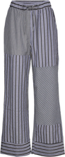 Mckenna Pants Bottoms Trousers Wide Leg Blue A-View