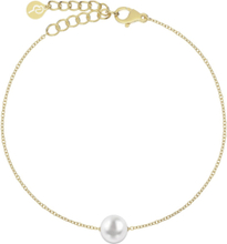Lilian Bracelet L Gold Accessories Jewellery Bracelets Pearl Bracelets Gold Edblad