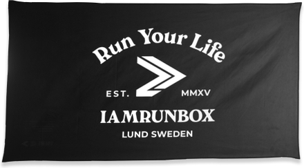 IAMRUNBOX IAMRUNBOX Quick Dry Microfiber Towel Black Toalettartiklar OneSize