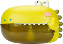 Dino Bubble Machine, Green Toys Bath & Water Toys Bath Toys Yellow Magni Toys