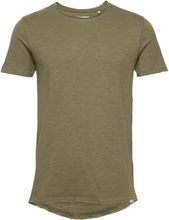 Konrad Slub S/S Tee Tops T-shirts Short-sleeved Green Gabba