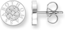 Ear Studs "Classic Pavé White" Accessories Jewellery Earrings Studs Silver Thomas Sabo